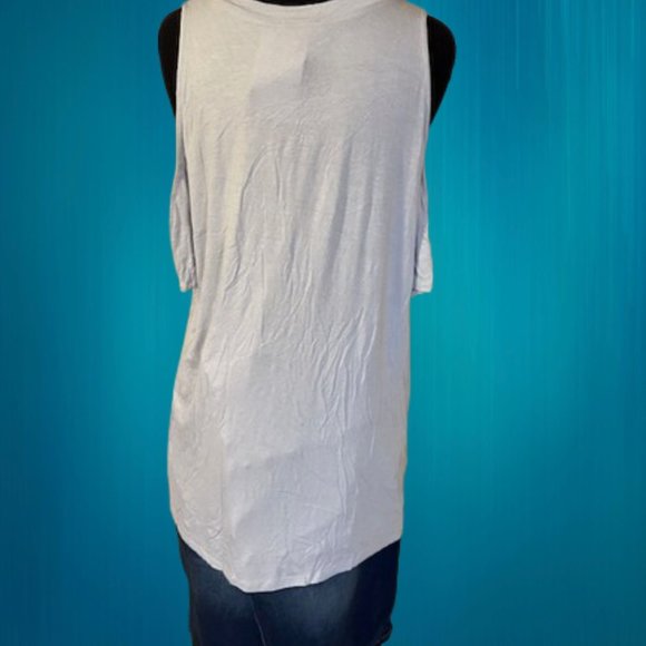 Grey Cold Shoulder - Picture 3 of 8